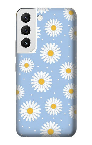  Moto G8 Power Hard Case Daisy Flowers Pattern