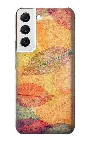 Samsung Galaxy S22 5G Hard Case Fall Season Leaf Autumn