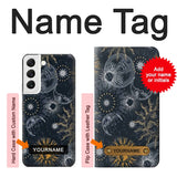  Moto G8 Power Hard Case Moon and Sun with custom name