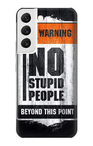  Moto G8 Power Hard Case No Stupid People