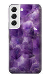  Moto G8 Power Hard Case Purple Quartz Amethyst Graphic Printed