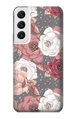  Moto G8 Power Hard Case Rose Floral Pattern