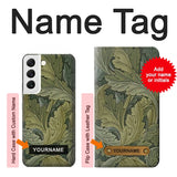  Moto G8 Power Hard Case William Morris Acanthus Leaves with custom name