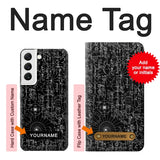  Moto G8 Power Hard Case Mathematics Blackboard with custom name