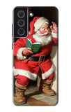 Samsung Galaxy S21 FE 5G Hard Case Santa Claus Merry Xmas