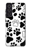 Samsung Galaxy S21 FE 5G Hard Case Dog Paw Prints