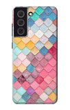 Samsung Galaxy S21 FE 5G Hard Case Candy Minimal Pastel Colors