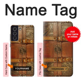 Samsung Galaxy S21 FE 5G Hard Case Treasure Chest with custom name