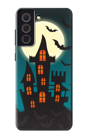 Samsung Galaxy S21 FE 5G Hard Case Halloween Festival Castle