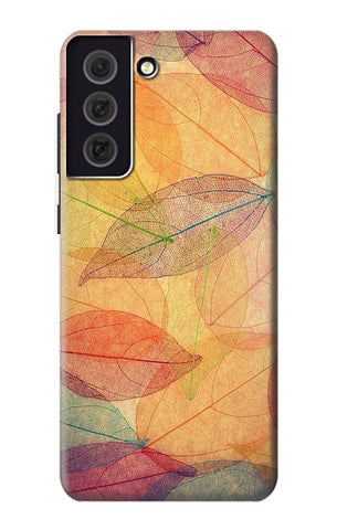 Samsung Galaxy S21 FE 5G Hard Case Fall Season Leaf Autumn