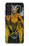 Samsung Galaxy S21 FE 5G Hard Case Tarot Card The Devil