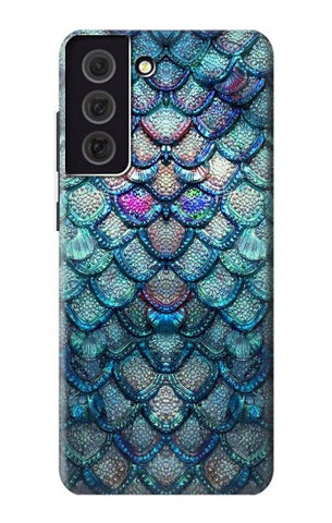 Samsung Galaxy S21 FE 5G Hard Case Mermaid Fish Scale