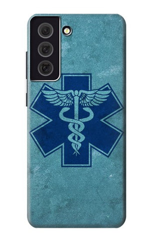 Samsung Galaxy S21 FE 5G Hard Case Caduceus Medical Symbol