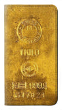 LG G8 ThinQ PU Leather Flip Case One Kilo Gold Bar