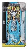 iPhone 13 PU Leather Flip Case The High Priestess Vintage Tarot Card