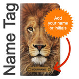 Samsung Galaxy Galaxy Z Flip 5G PU Leather Flip Case Lion King of Beasts with leather tag