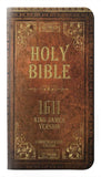 Samsung Galaxy M22 PU Leather Flip Case Holy Bible 1611 King James Version