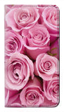 Motorola Moto G Stylus 5G (2022) PU Leather Flip Case Pink Rose