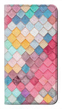 Samsung Galaxy A22 5G PU Leather Flip Case Candy Minimal Pastel Colors