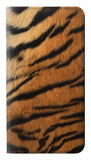 LG Stylo 6 PU Leather Flip Case Tiger Stripes Texture