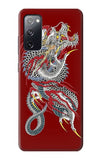 Samsung Galaxy S20 FE Hard Case Yakuza Dragon Tattoo