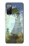 Samsung Galaxy S20 FE Hard Case Claude Monet Woman with a Parasol