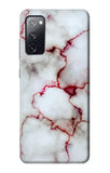 Samsung Galaxy S20 FE Hard Case Bloody Marble