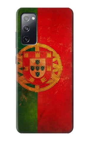 Samsung Galaxy S20 FE Hard Case Vintage Portugal Flag