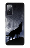 Samsung Galaxy S20 FE Hard Case Dream Catcher Wolf Howling