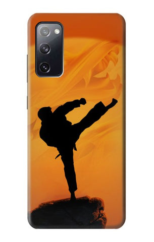 Samsung Galaxy S20 FE Hard Case Kung Fu Karate Fighter