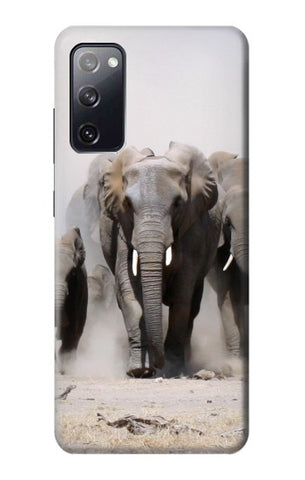 Samsung Galaxy S20 FE Hard Case African Elephant