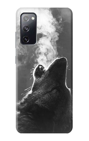 Samsung Galaxy S20 FE Hard Case Wolf Howling
