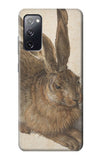 Samsung Galaxy S20 FE Hard Case Albrecht Durer Young Hare