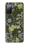 Samsung Galaxy S20 FE Hard Case William Morris