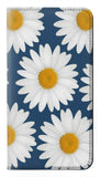 LG Stylo 6 PU Leather Flip Case Daisy Blue