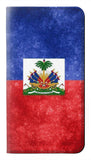 Motorola G Pure PU Leather Flip Case Haiti Flag