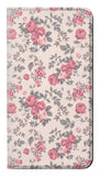 Motorola Moto G Stylus (2021) PU Leather Flip Case Vintage Rose Pattern