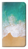 Samsung Galaxy A22 5G PU Leather Flip Case Sea Beach