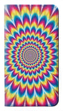 Samsung Galaxy Flip4 PU Leather Flip Case Colorful Psychedelic