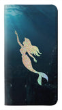 Google Pixel 6 PU Leather Flip Case Mermaid Undersea