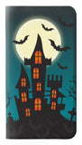 Samsung Galaxy A53 5G PU Leather Flip Case Halloween Festival Castle