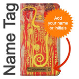 iPhone 7, 8, SE (2020), SE2 PU Leather Flip Case Gustav Klimt Medicine with leather tag