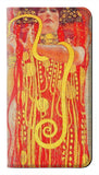 LG Velvet PU Leather Flip Case Gustav Klimt Medicine