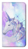 Google Pixel 5A 5G PU Leather Flip Case Unicorn