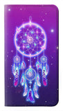 iPhone 11 PU Leather Flip Case Cute Galaxy Dream Catcher