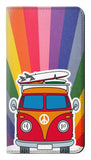 Samsung Galaxy A53 5G PU Leather Flip Case Hippie Van