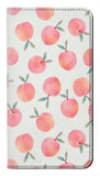 LG G8 ThinQ PU Leather Flip Case Peach