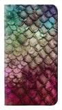 iPhone 7, 8, SE (2020), SE2 PU Leather Flip Case Mermaid Fish Scale