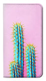 LG G8 ThinQ PU Leather Flip Case Cactus