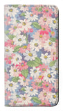 iPhone 13 PU Leather Flip Case Floral Flower Art Pattern
